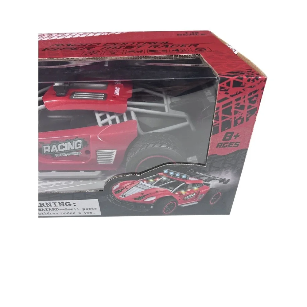 Jusamaz Remote Control Viper Mist Racer 1:12 Scale Red Modern Car RC  High Speed